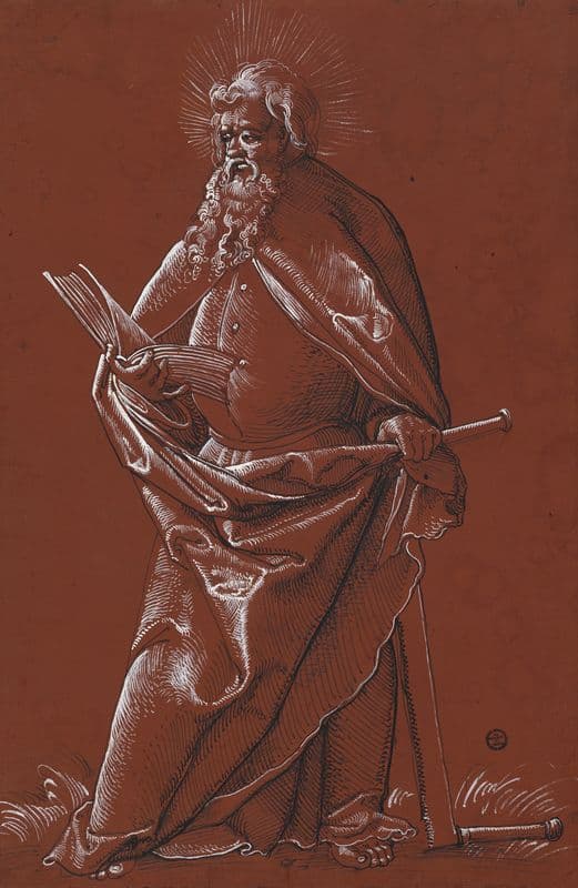 Der Apostel Simon as a canvas print