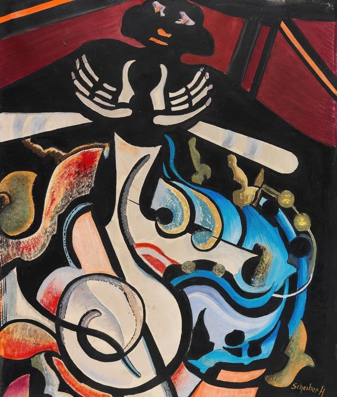 Der Dirigent as a canvas print
