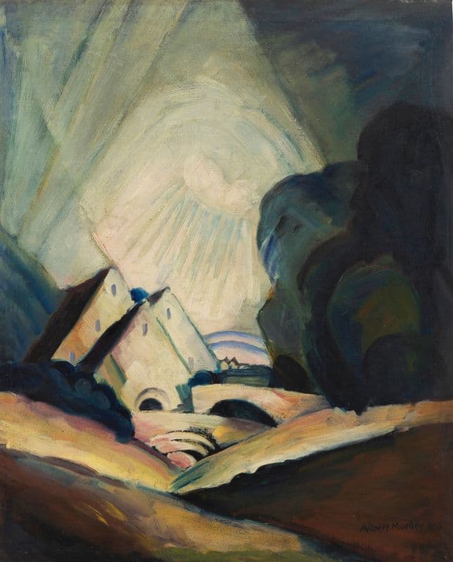 Der Morgen as a canvas print