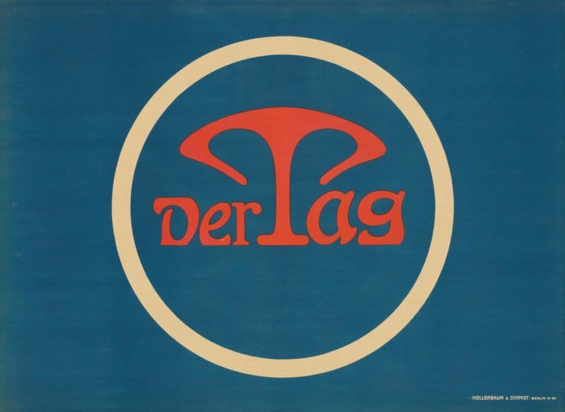 Der Tag as a canvas print