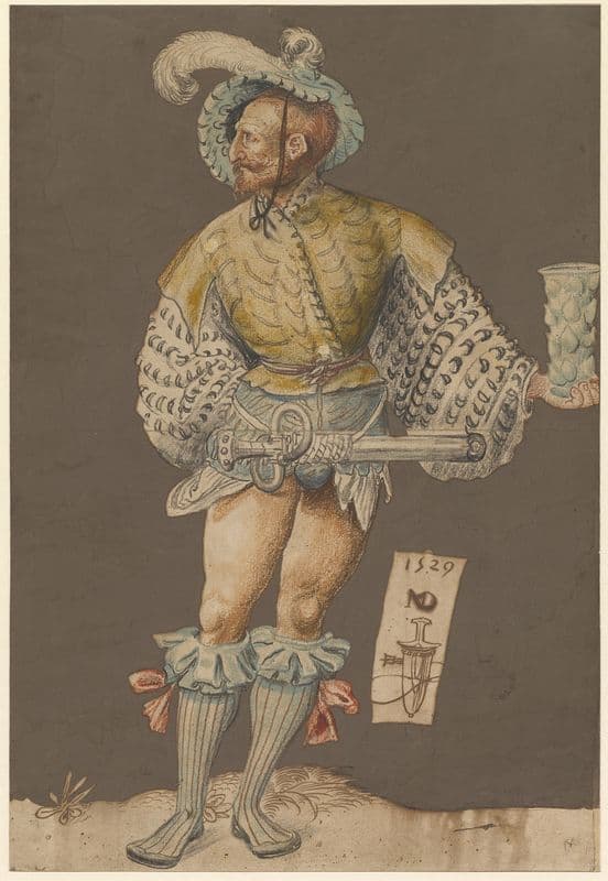 Der Widersacher des Eidgenossen as a canvas print