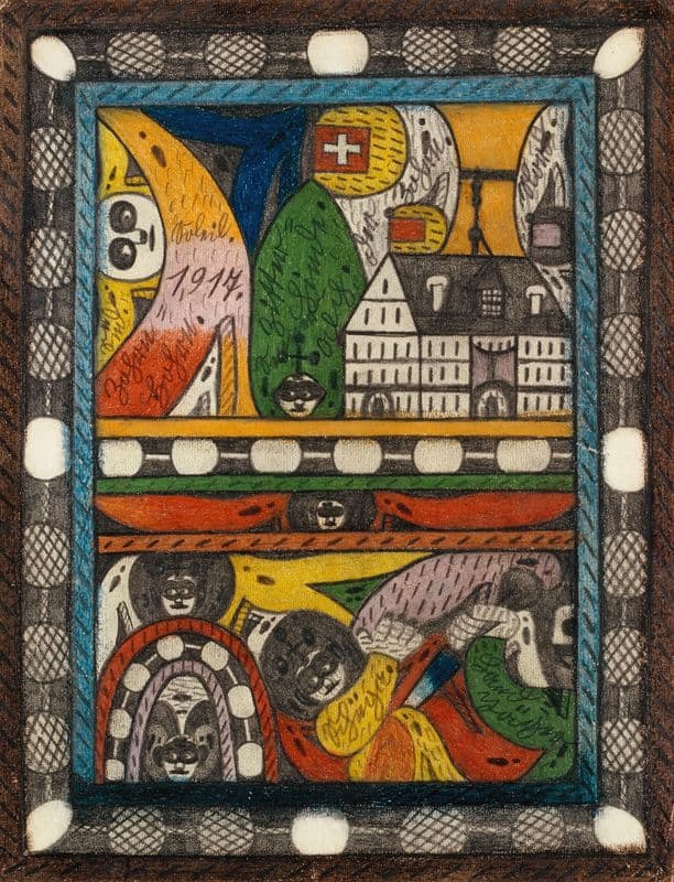 Der Zohrn, Schiiga und Land=Jäger as a canvas print