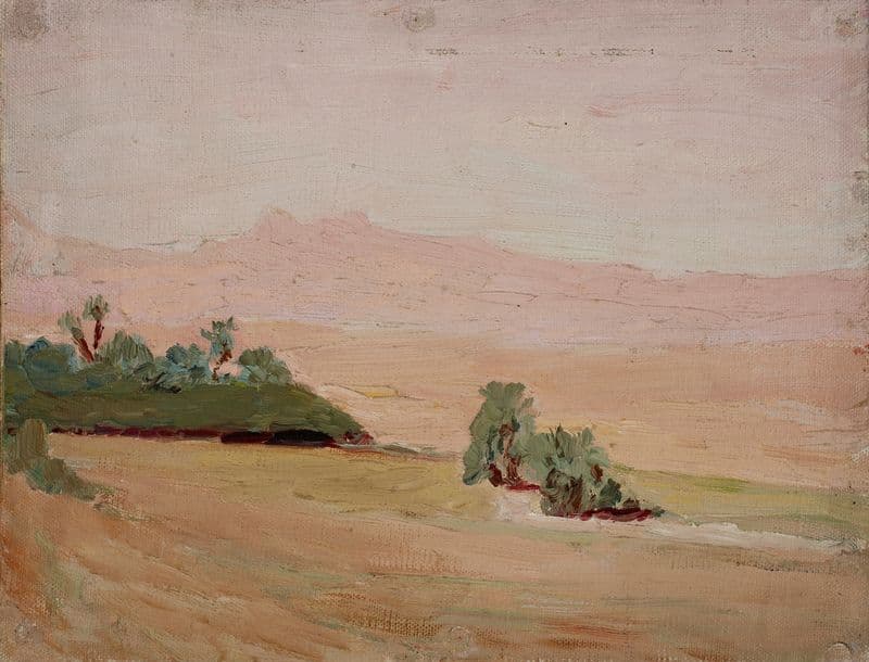 Desert (circa 1904) as a canvas print