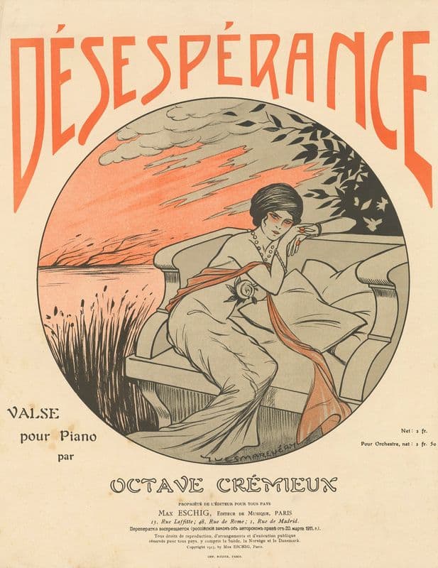 Désespérance as a canvas print