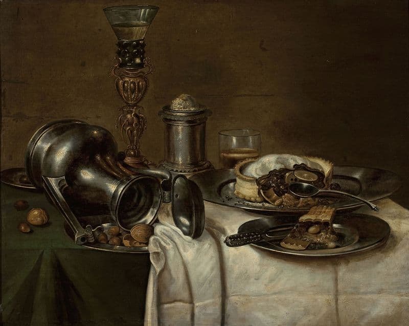 Dessert as a canvas print