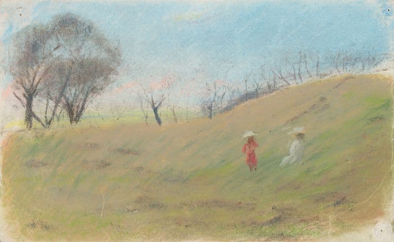 Deti na lúke (1875–1885) as a canvas print