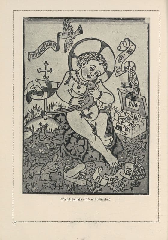 Deutsche Holzschnitte bis zum Ende des 16. Jahrhunderts Pl.12 as a canvas print