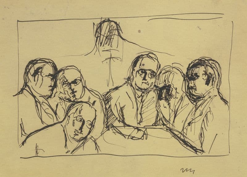 Die Administratoren des Städelschen Kunstinstituts as a canvas print