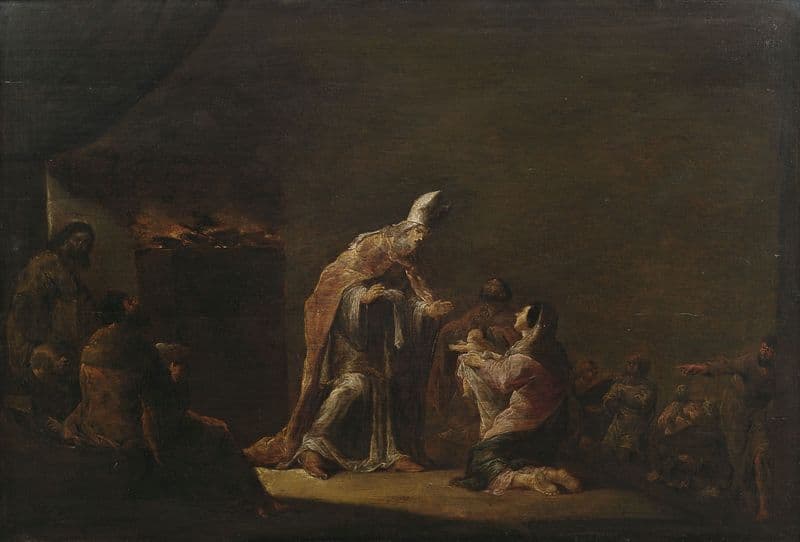 Die Darstellung im Tempel as a canvas print