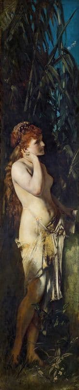 Die fünf Sinne; Das Gehör (1872-1879) as a canvas print