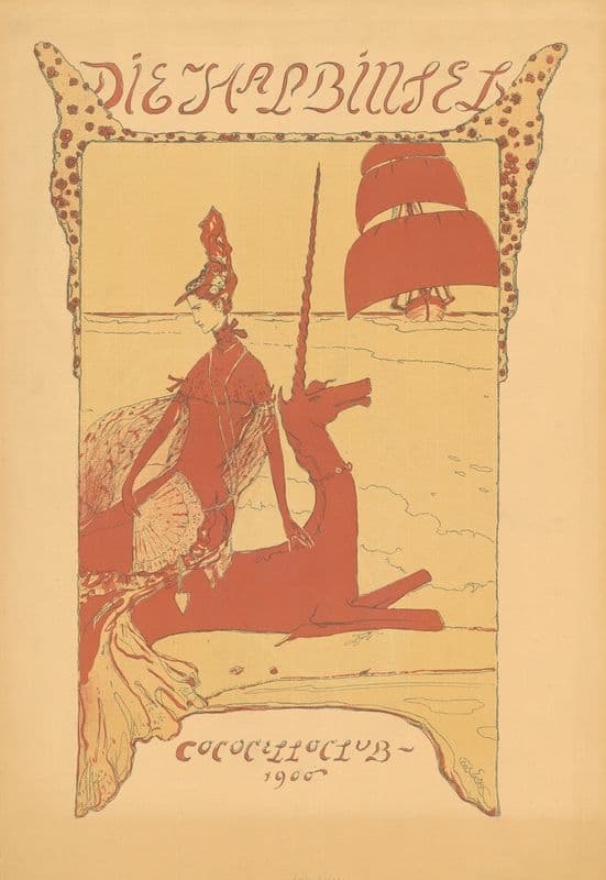 Die Halbinsel Cococelloclub 1900 as a canvas print