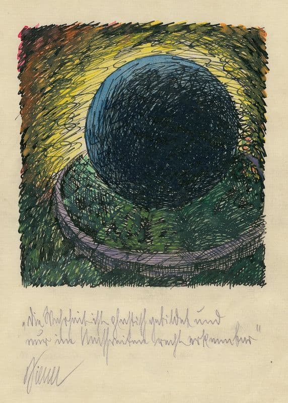Die Wahrheit ist plastisch gebildet… (around 1921) as a canvas print