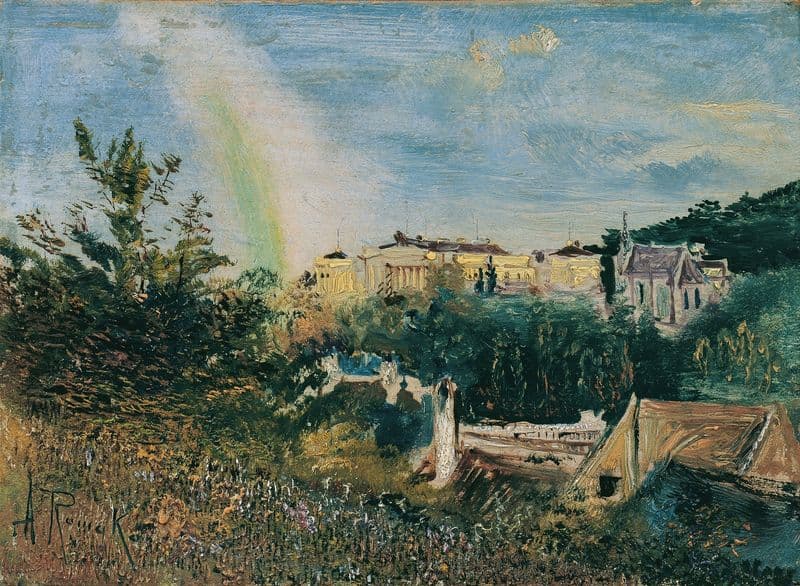 Die Weilburg bei Baden as a canvas print