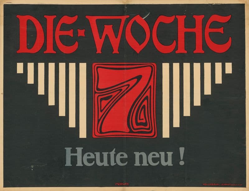 Die Woche as a canvas print