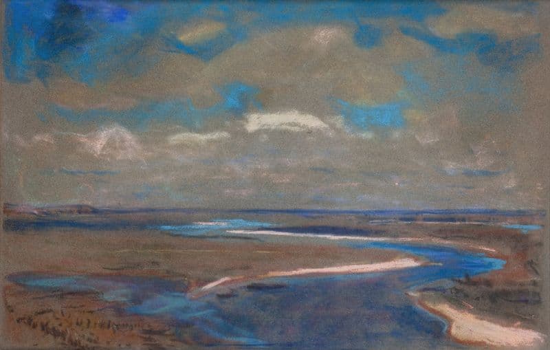 Dniepr (circa 1903) as a canvas print
