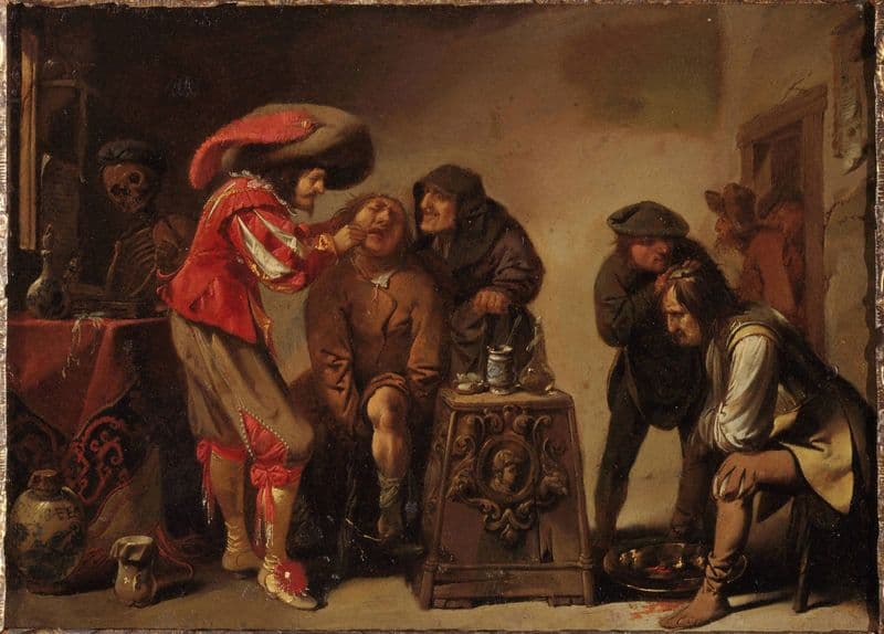 Doctor’s Shop as a canvas print