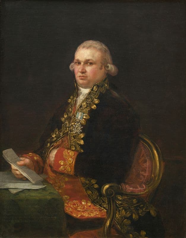 Don Antonio Noriega as a canvas print