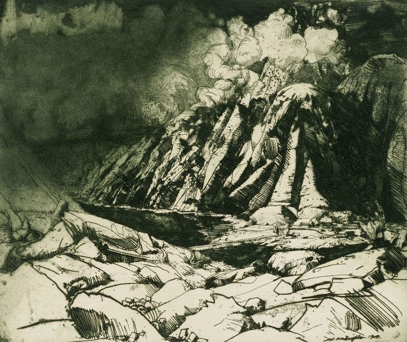 Donald Shaw MacLaughlan, The Grimsel as a canvas print