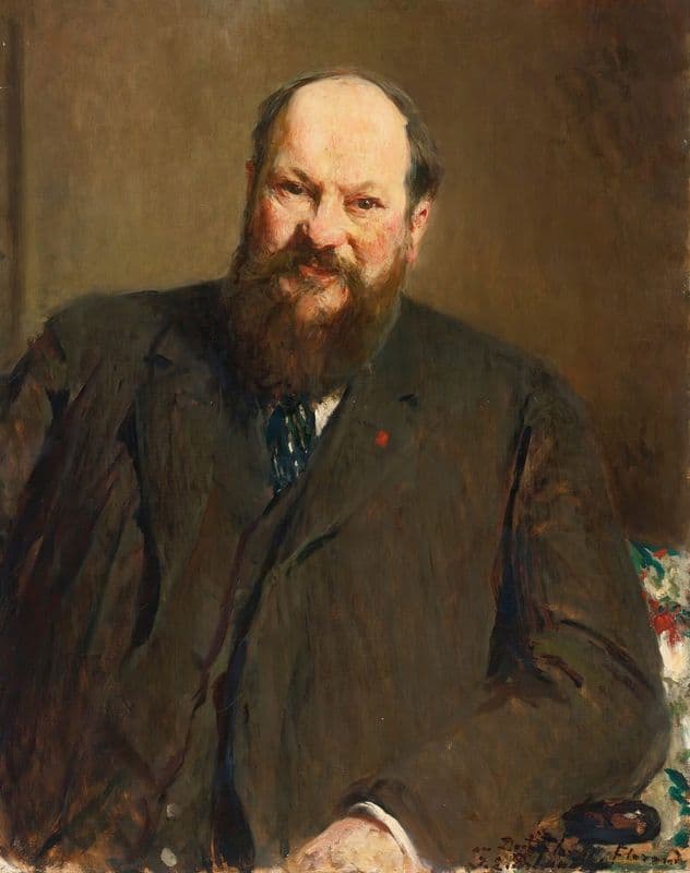 Dr. Antoine Léon Florand (1857-1927) as a canvas print