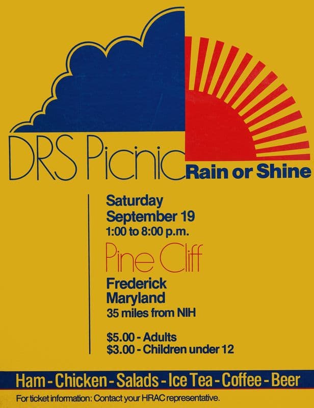 DRS picnic, rain or shine as a canvas print