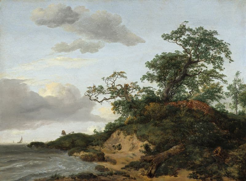 Dunes by the Sea as a canvas print
