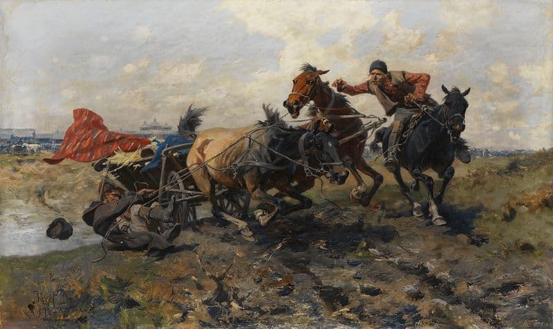 Durchgegangen as a canvas print