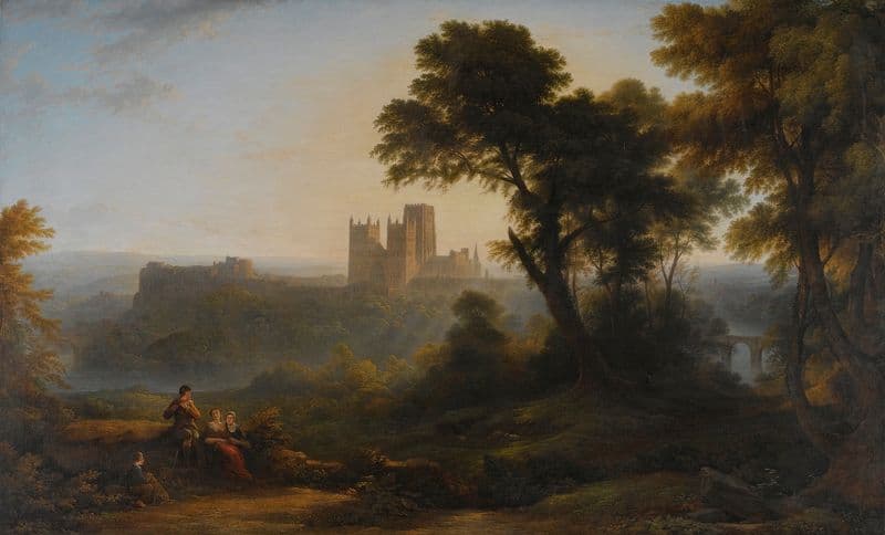 Durham Cathedral as a canvas print