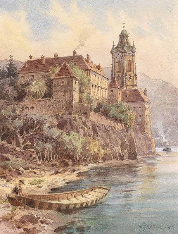 Dürnstein as a canvas print