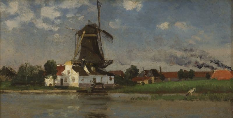 Dutch Motif as a canvas print