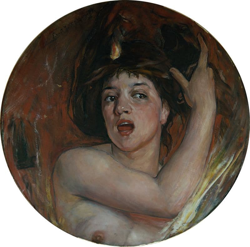 Dynamite (circa 1884) as a canvas print