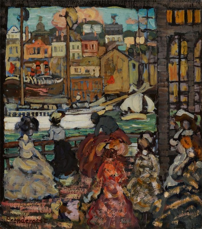 East Boston Ferry as a canvas print