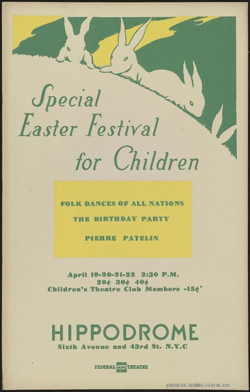Easter Festival (1934-1943) as a canvas print