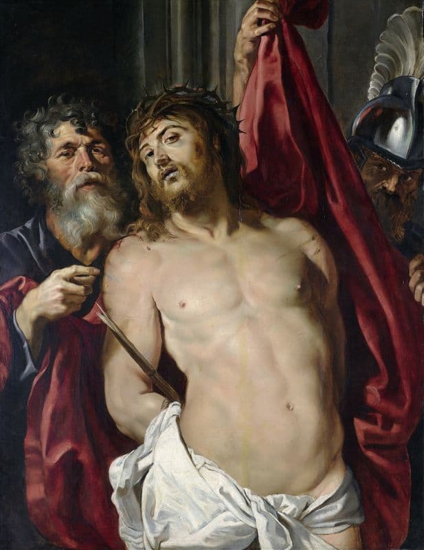 Ecce homo (1800 - 1857) as a canvas print