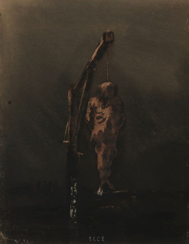 Ecce as a canvas print