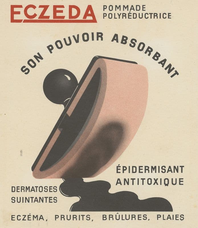 Eczeda (1910-1950) as a canvas print