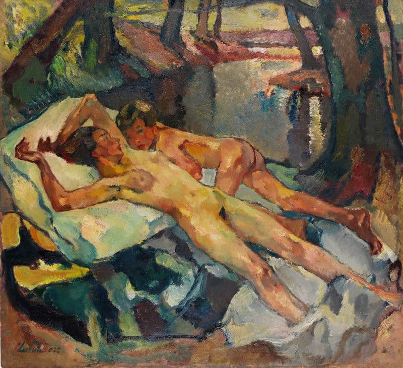 Ein Sommertag as a canvas print