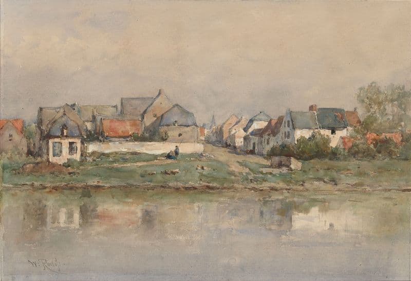 Eisden as a canvas print