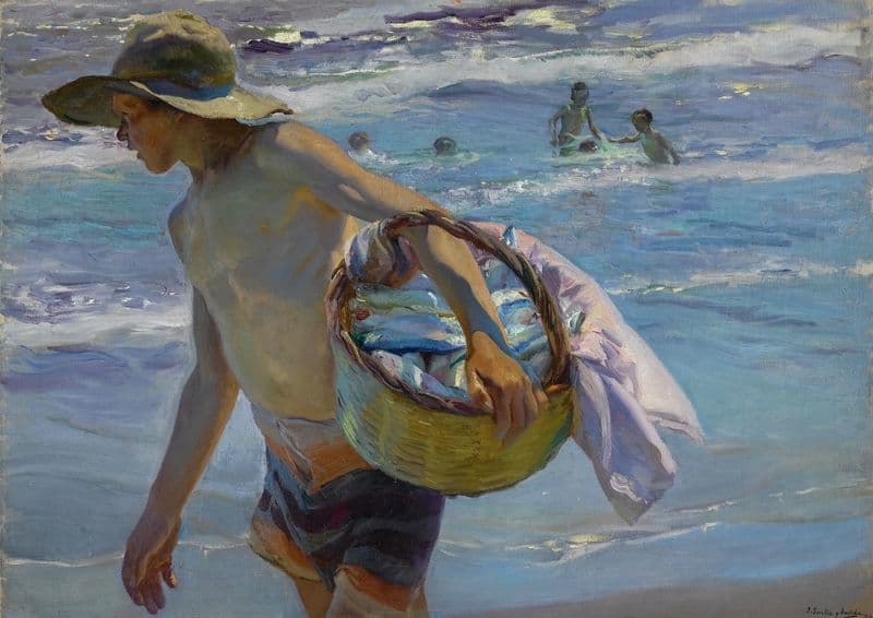 El Pescador as a canvas print