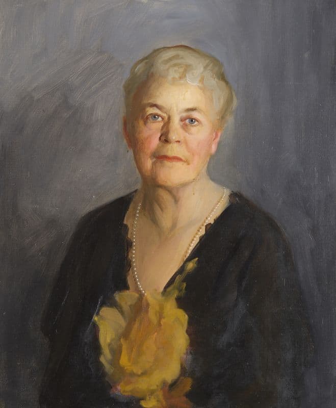 Elisabeth Sandberg as a canvas print