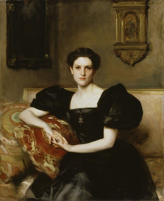 Elizabeth Winthrop Chanler (Mrs. John Jay Chapman) as a canvas print