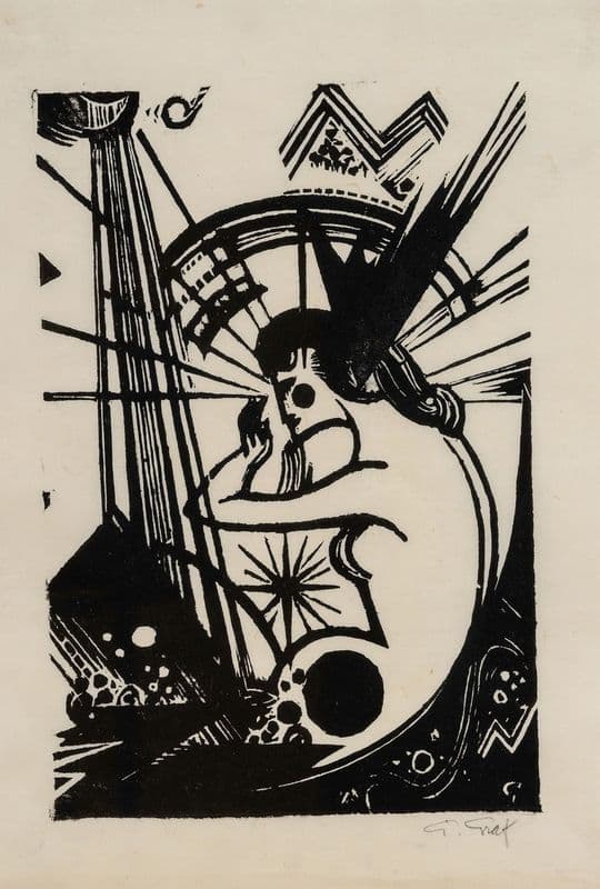 Empfängnis as a canvas print