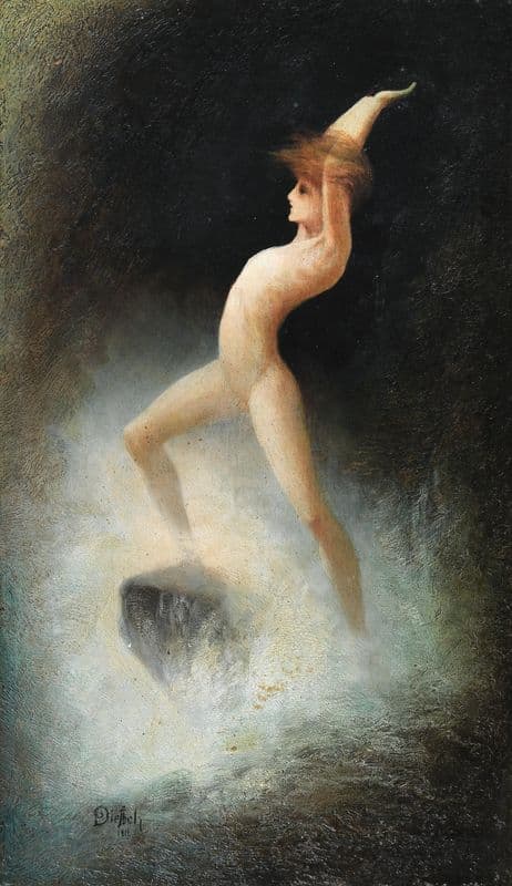 Ephebe as a canvas print