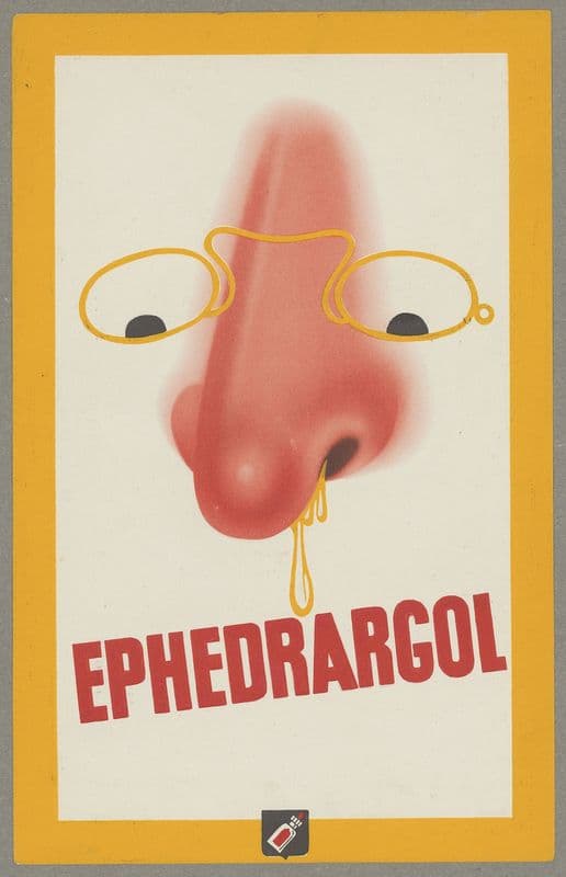 Ephedrargol as a canvas print
