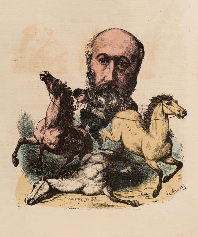 Ernest Feydeau as a canvas print
