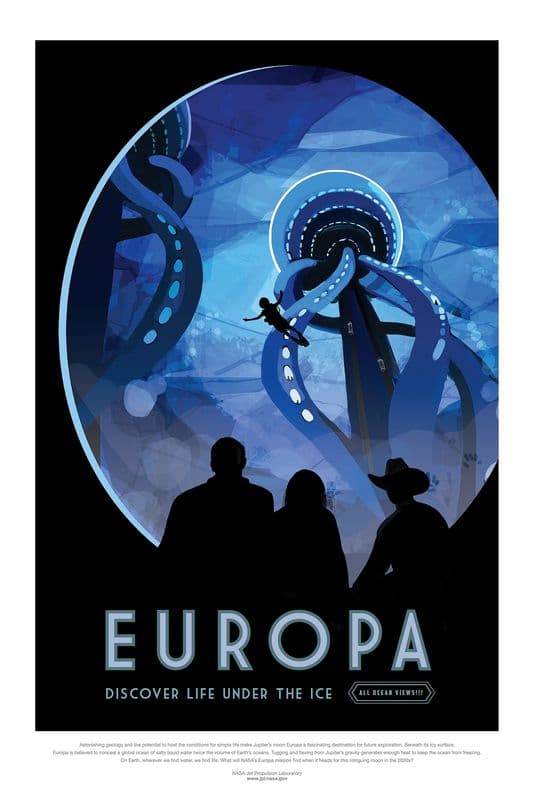 Europa as a canvas print