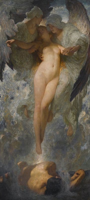 Eve as a canvas print