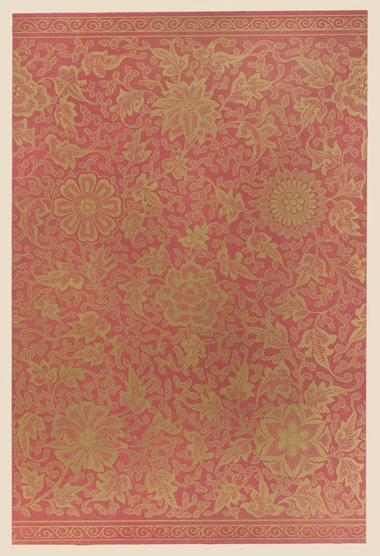 Examples of Chinese ornament, Pl.35 as a canvas print