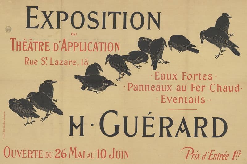 Exposition au Théatre d’Application as a canvas print