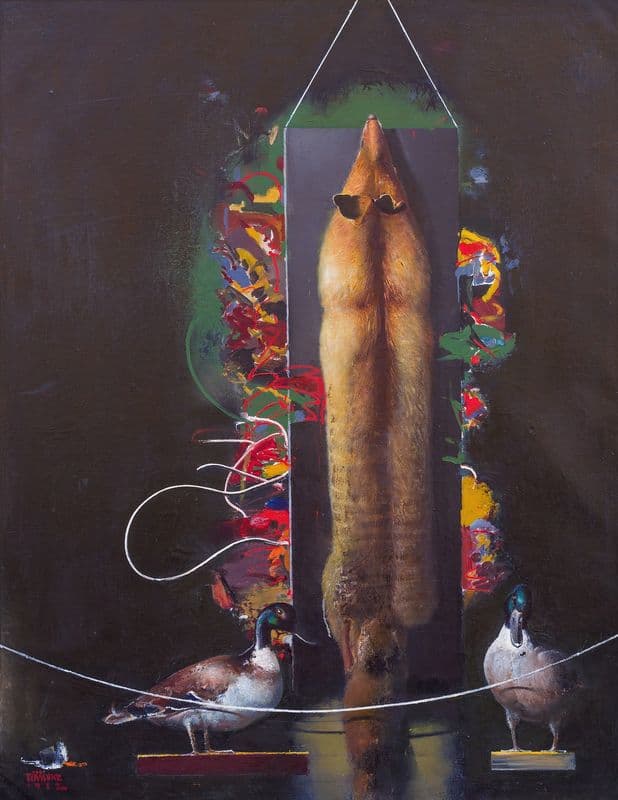Exposition as a canvas print