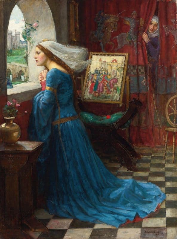 Fair Rosamund as a canvas print